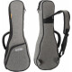 Funda Rocktile para Ukelele Soprano Gris/Negro