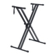 Soporte de Teclado FunKey X de Doble Travesaño