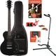 Rocktile L-100 BL E-Gitarre Black Einsteiger Set