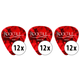 Rocktile Médiators Red Tortoise Pack Maître 36 pièces