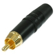 Neutrik Rean NYS373-0 Cinch Stecker Schwarz