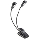 K&M 12244 Notenpultleuchte Double2 LED FlexLight