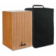 XDrum Cajon El Bajo Bass Port Walnut / Zebra incl. Funda