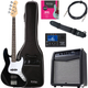 Rocktile Fatboy II BK E-Bass Black Starter Bundle