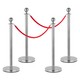 Stagecaptain PLS-150 Deluxe 4.2-150S Afzetpaal Personenleidingssysteem 1,5m zilver
