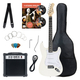 Rocktile Banger's Pack E-Gitarren Set, 8-teilig White