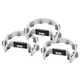 3-Piece Set XDrum TM-1 Hand Tambourine White