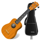 Set Classic Cantabile US-100 NAT Ukulele Soprano Natural incl. Funda