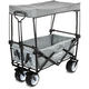 Stagecaptain Bollycart-907D GY Bollerwagen mit Dach