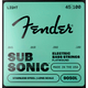 Fender SubSonic 9050L Light Stainless Steel Flatwound