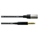 Cordial CFM 3 MV Stereo Jack/XLR-Kabel 3 m Zwart