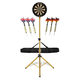 Stagecaptain DBS-1715 BullsEye Pro Diana + Soporte y Set de Bolsa Oro