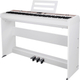 NUX NPK-20-WH con soporte blanco