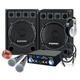 McGrey DJ Karaoke Compleetset Party-2500 1600W