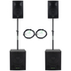 Pronomic Powerstage Economy 1812 2.2 Actief PA-systeem 850 watt