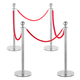 Stagecaptain PLS-150 Deluxe 4.4-200S Absperrständer Personenleitsystem 2,0m silber