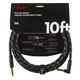Fender Deluxe Series Cable Angled 3m Black Tweed