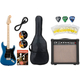 Squier Affinity Stratocaster MN Lake Placid Blue Starter Set