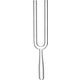 Meinl Sonic Energy SOLCTF396 Solfeggio Crystal Tuning Fork 396 Hz / G4