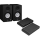 Yamaha HS 3 Aktiv Studiomonitor Paar ISO-Stand Set
