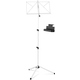 Classic Cantabile 100 Muziekstandaard Medium Wit Set incl. Opbergbox