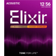 Elixir 11077 Acoustique 80/20 Nanoweb Light/Medium