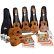 Voggenreiter Set Di Ukulele Valencia (Soprano)