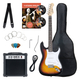 Rocktile Banger's Pack E-Gitarren Set, 8-teilig Sunburst