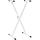 Classic Cantabile Support Clavier X Réglable En Hauteur Blanc