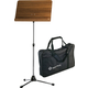 K&M 118/1 Orkestermuziekstand Notenbalk Notenhout, Verchroomd
