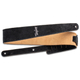 Taylor 2.5\" Embroidered Suede Guitar Strap Black
