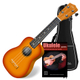 Classic Cantabile US-100 SB Sopraan Ukulele Sunburst Set incl. Tas + Leerboek