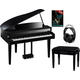 Yamaha Clavinova CLP-865GP Digitalflügel Schwarz Set