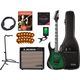 Ibanez GRG320FA-TEB Chitarra Elettrica Transparent Emerald Burst Set