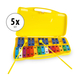 5x SET Classic Cantabile GSG-25 Glockenspiel soprano chromatique