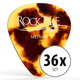Rocktile Médiators Brown Tortoise Medium Pack de 36
