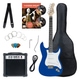Rocktile Banger's Pack E-Gitarren Set, 8-teilig Blue