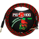 Pig Hog "Tartan Plaid" Instrumentenkabel 3m Winkel