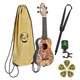 Ortega K2-EM Keiki Sopraan Ukulele Pack "El Muerto"