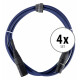 Pronomic Stage DMX3-2,5 DMX-kabel 2,5m 4x set