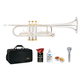 Lechgold CTR-18S C Trumpet Silver-Plated Deluxe Set