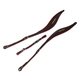 Alpenklang Comfort S-Shape Accordion Straps Brown/Red
