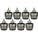 IsoAcoustics Gaia 3 Isolateurs Pour Enceintes - Lot De 8