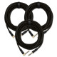 Pronomic Trendline INST-6S Instrumentenkabel 6m schwarz 3x Set