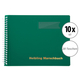 Helbling BMG20 Marschbuch grün 20 Taschen 10x Set