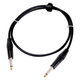 Pronomic Stage INST-1 Câble Instrument Jack 1m noir
