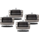 IsoAcoustics Gaia 3 Neo Dark Chrome Jeu De 4 Découpleurs