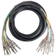 Pronomic Stage MJJ8-6 Multicore 8 vie con jack 6m