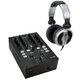 Omnitronic PM-202FX 2-Kanaals DJ-Mixer Effecten Set