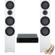 Ensemble HiFi Canton GLE 90 S2 WH / BC EX-234